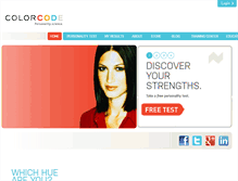 Tablet Screenshot of colorcode.com